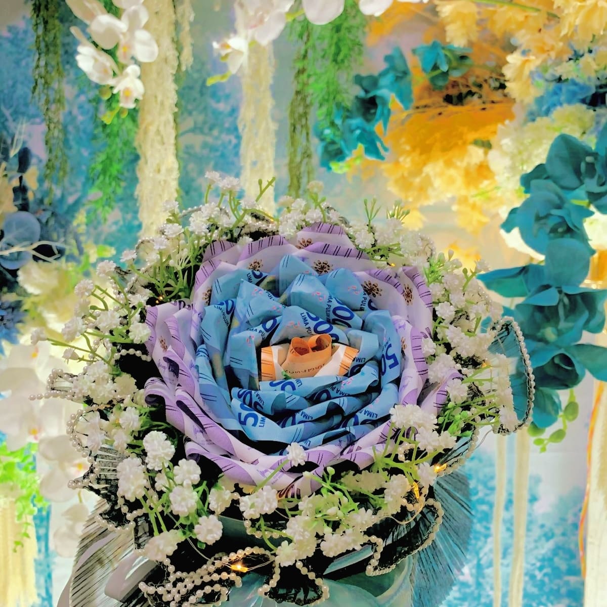 One bouquet