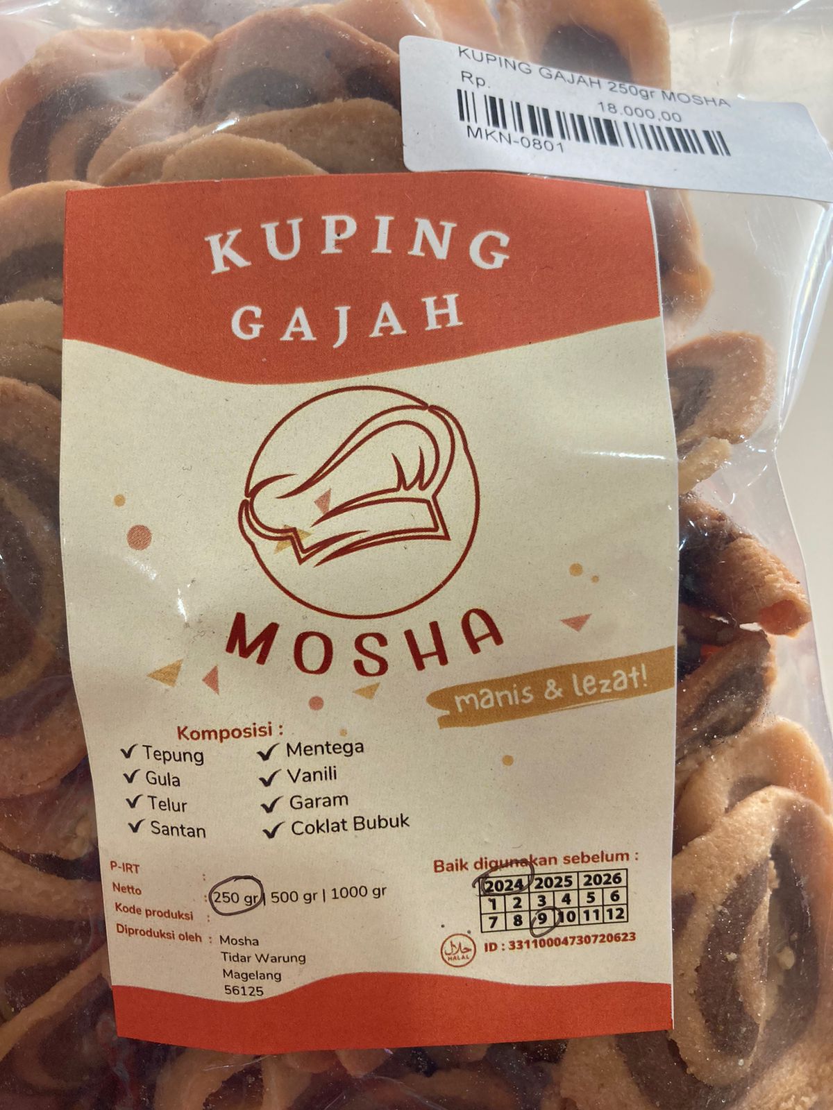 Kuping Gajah Mosha