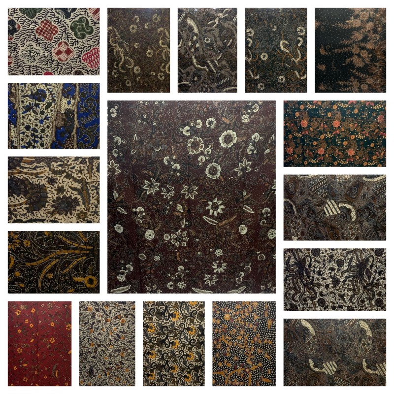 Walet mas batik